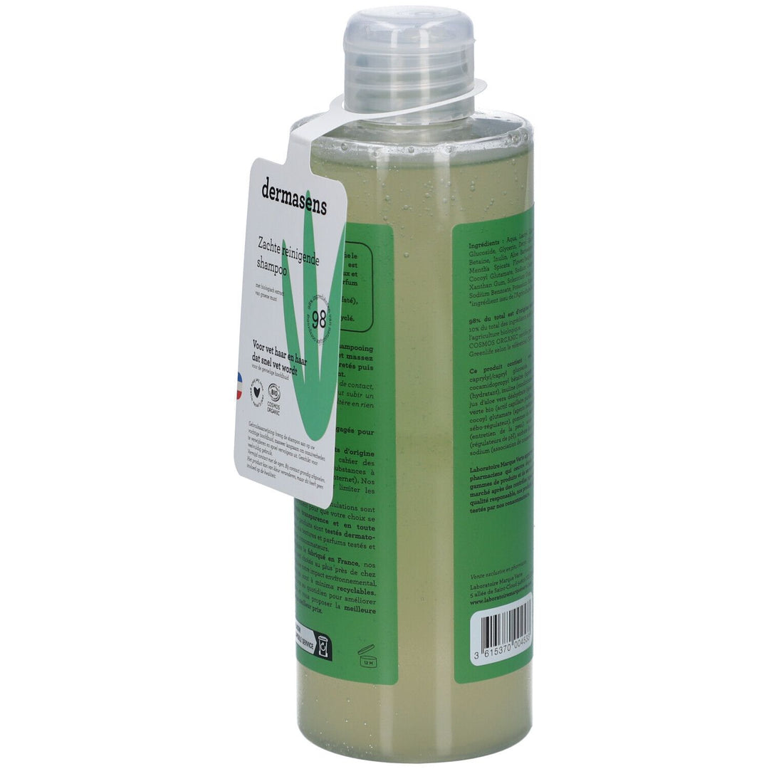 Dermasens Extra-Gentle Purifying Shampoo oily hair 400 ml (13.53fl oz)