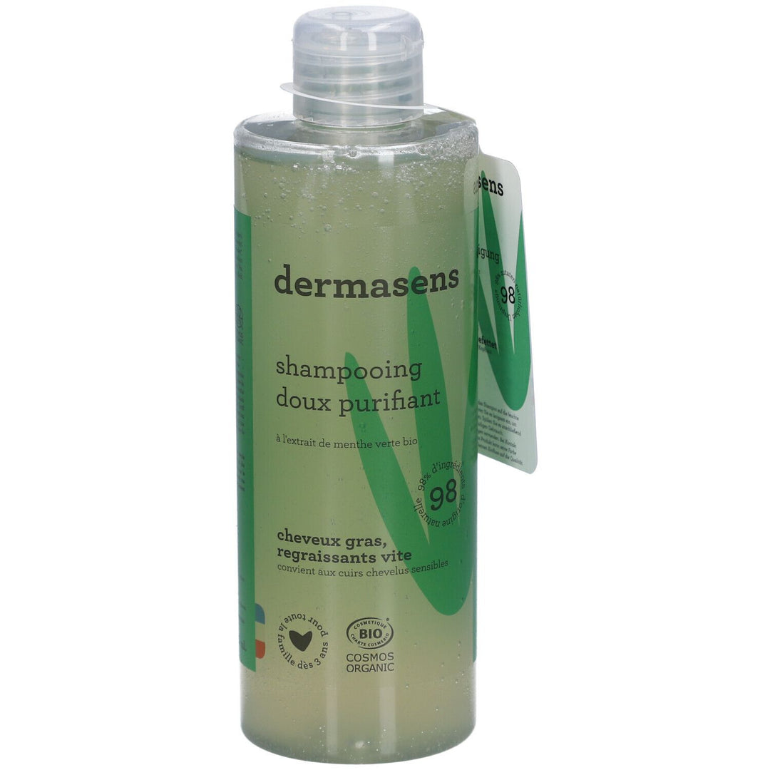 Dermasens Extra-Gentle Purifying Shampoo oily hair 400 ml (13.53fl oz)
