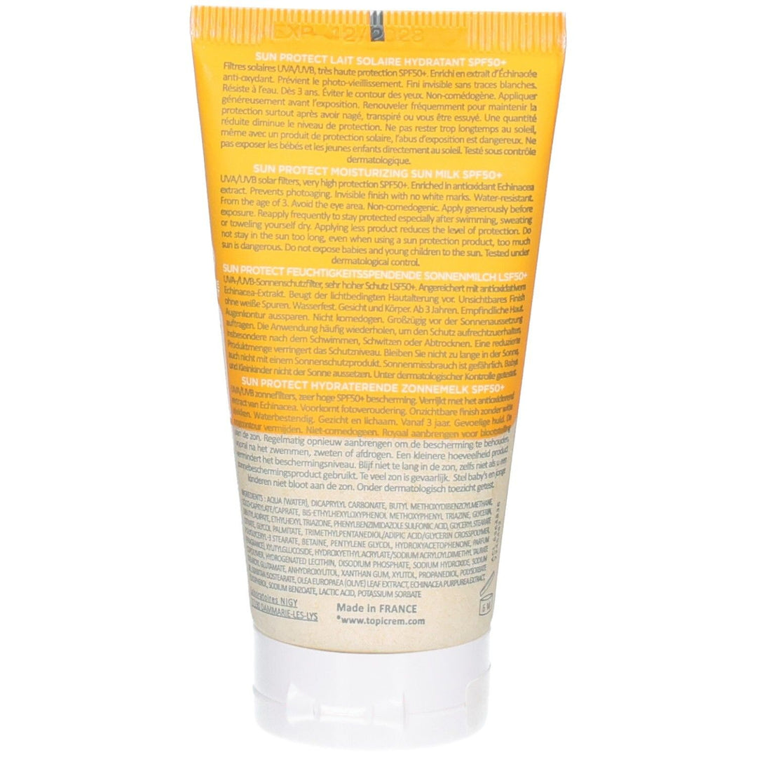 Topicrem Sun Protect Lait solaire hydratant SPF50+ 50ml