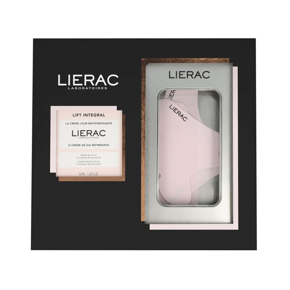 Lierac Lift Integral Anti-Ageing Day Cream 50ml + Reusable Patches Mature Skin Giftboxes