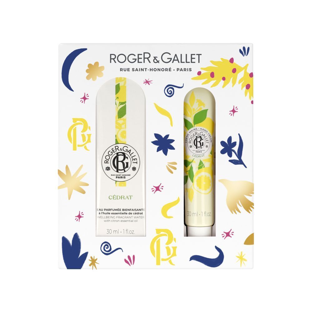Roger & Gallet Cédrat علب هدايا ماء منعش ومرطب