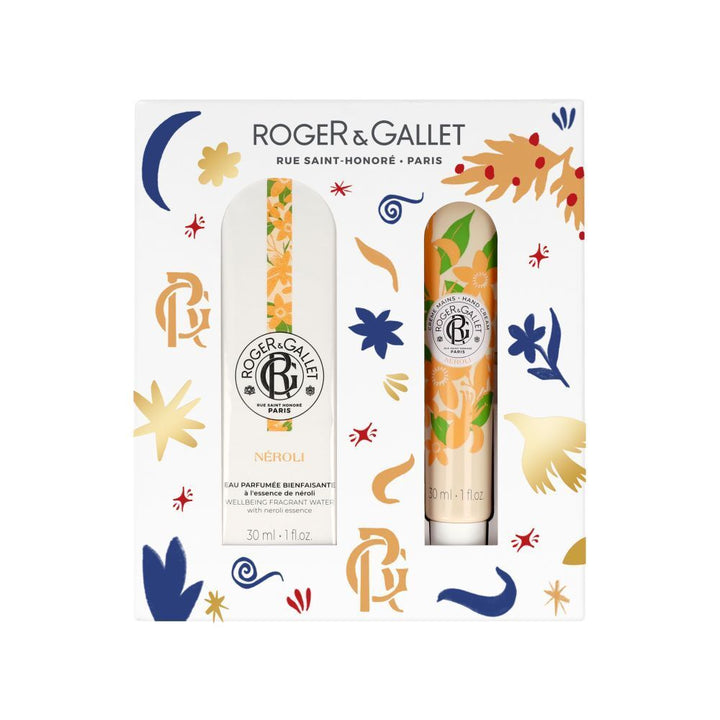 Roger & Gallet Néroli ماء منعش ومرطب وعلب هدايا للترطيب