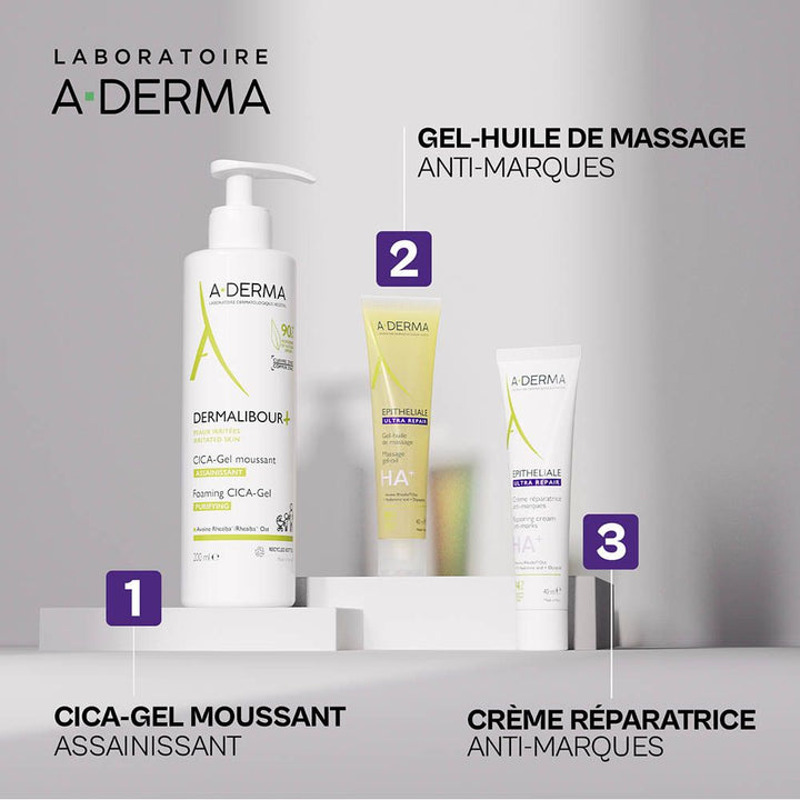A-Derma Epitheliale A.H. Massage Gel-Oil 100ml (3.38fl oz)
