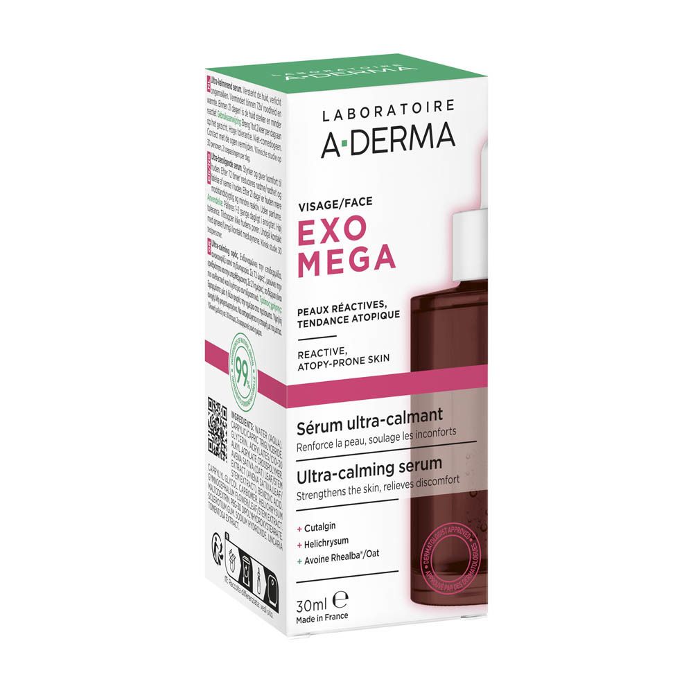 A-Derma Exomega Ultra-calming serum 30ml (1.01fl oz)