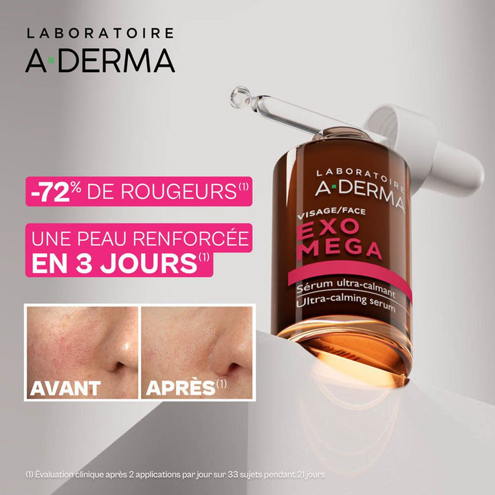 A-Derma Exomega Ultra-calming serum 30ml (1.01fl oz)