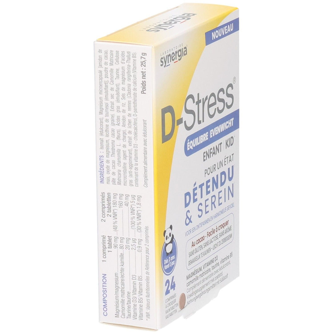 Synergia D-Stress Balance Children 24 tablets 300g (10.58 oz)