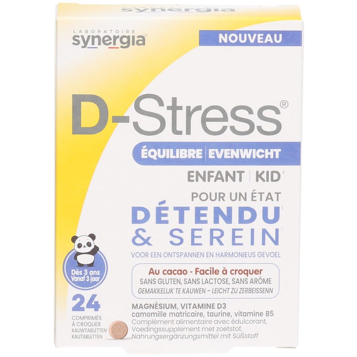 Synergia D-Stress Balance Children 24 tablets 300g (10.58 oz)