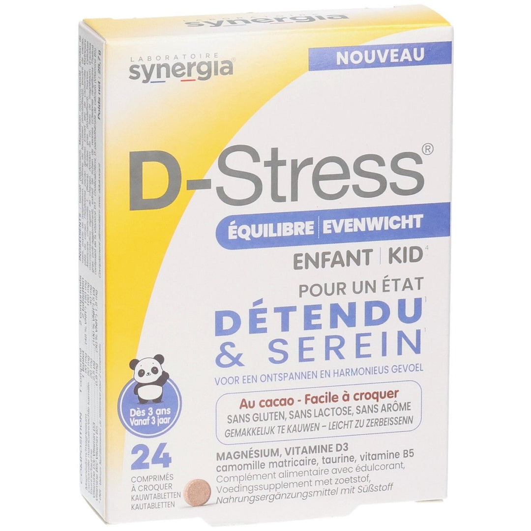 Synergia D-Stress Balance Children 24 tablets 300g (10.58 oz)