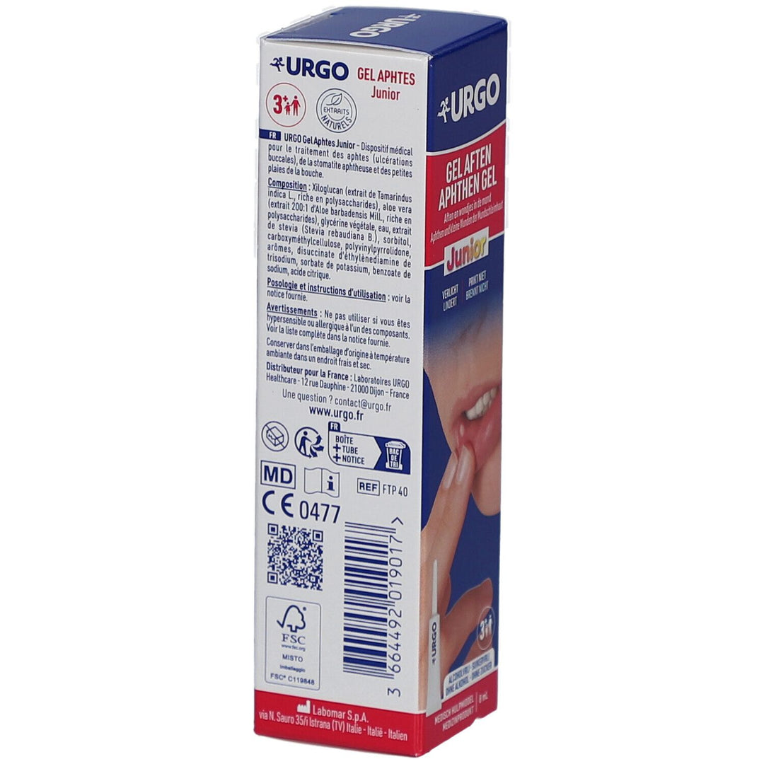 Urgo Gel Aphtes Junior 8ml (0.27fl oz)