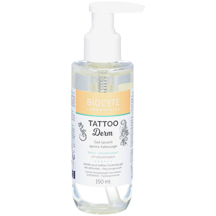 Biocyte Tattoo Derm Gentle pH physiological after-tattoo cleansing Gel 150ml (5.07fl oz)