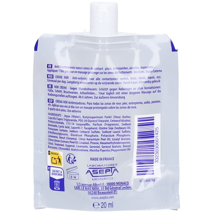Asepta Sport Akileïne Sport Nok Crème anti-frottements 20ml