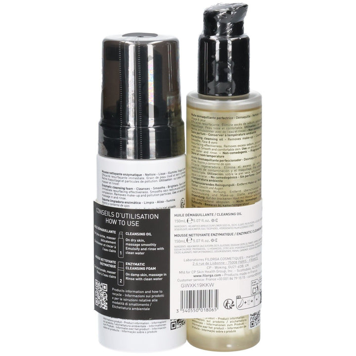 Filorga Skin-Prep Cleansing Oil + Cleansing Foam Duo 2x150
