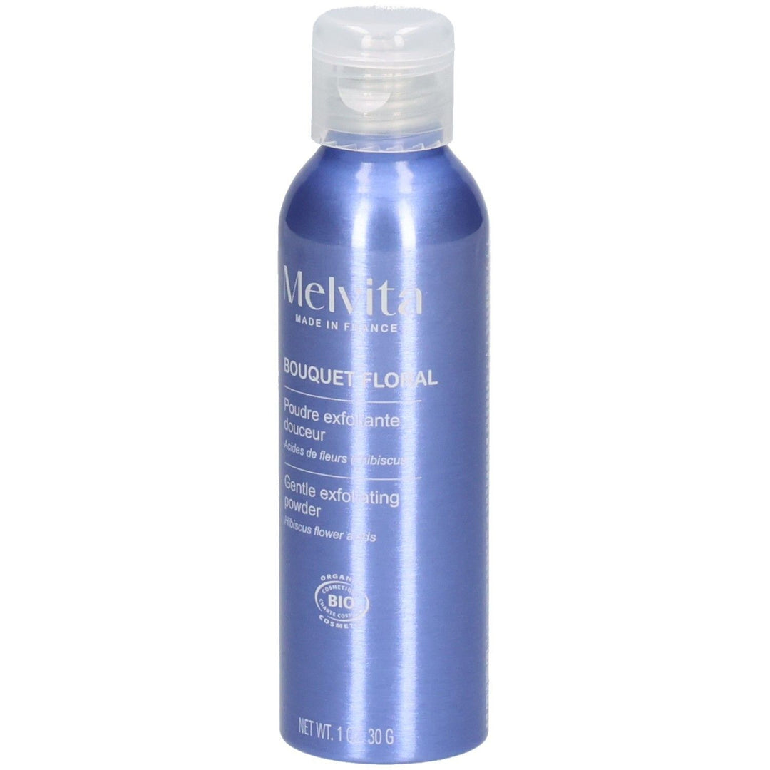 Melvita Floral Bouquet Poudre exfoliante douce bio 30g