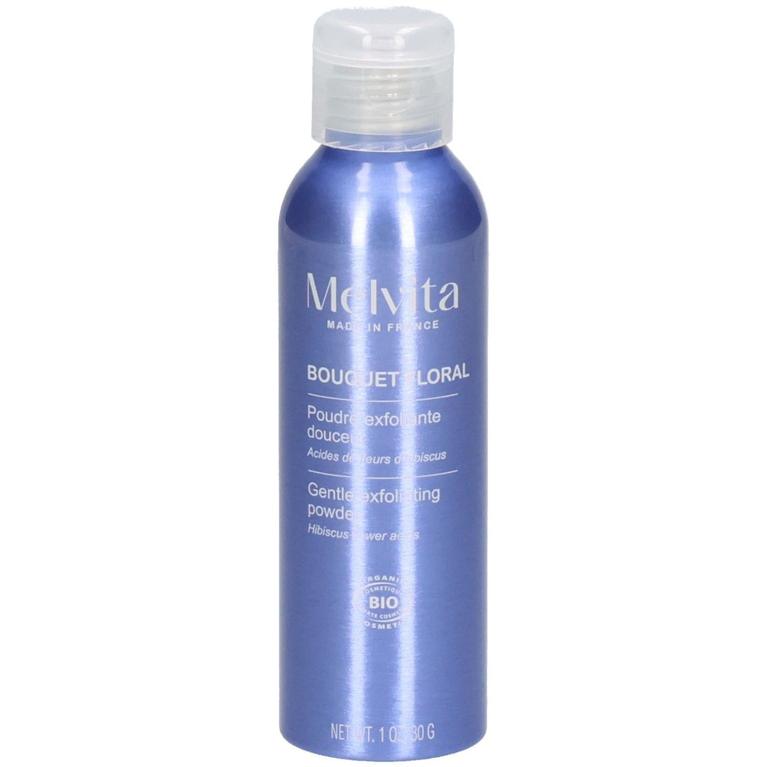 Melvita Floral Bouquet Poudre exfoliante douce bio 30g