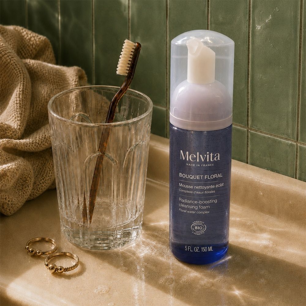 Melvita Floral Bouquet Radiant cleansing foam 150ml (5.07fl oz)