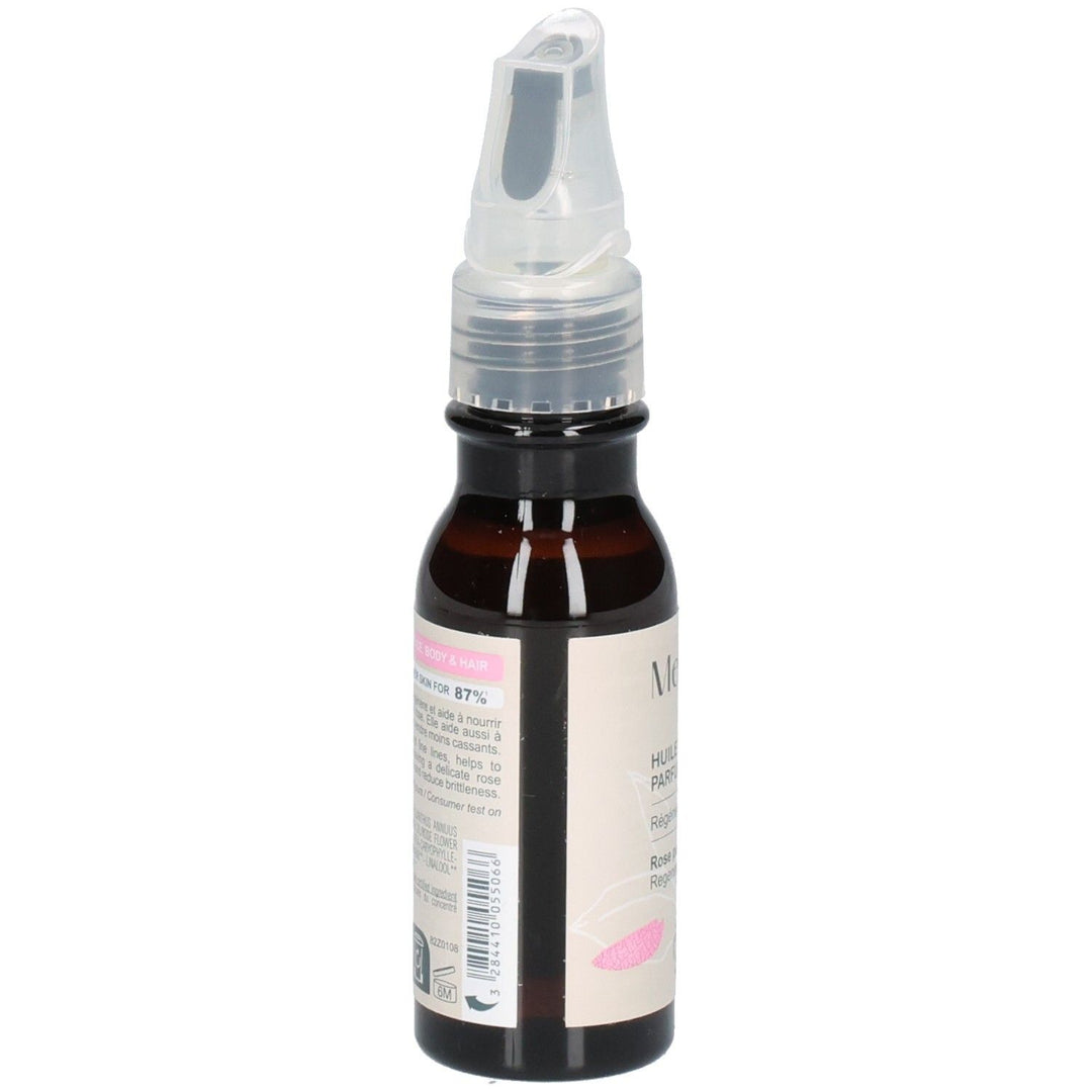 Melvita Óleo de argan orgânico perfumado com rosa 50 ml
