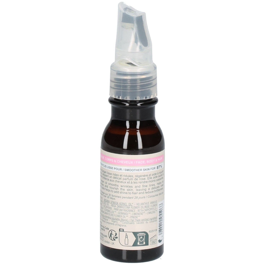 Melvita Óleo de argan orgânico perfumado com rosa 50 ml