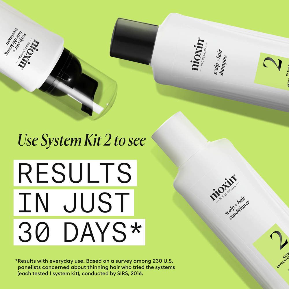 Nioxin System 2 Leave-in behandeling voor natuurlijk haar en gevorderd haarverlies 100ml