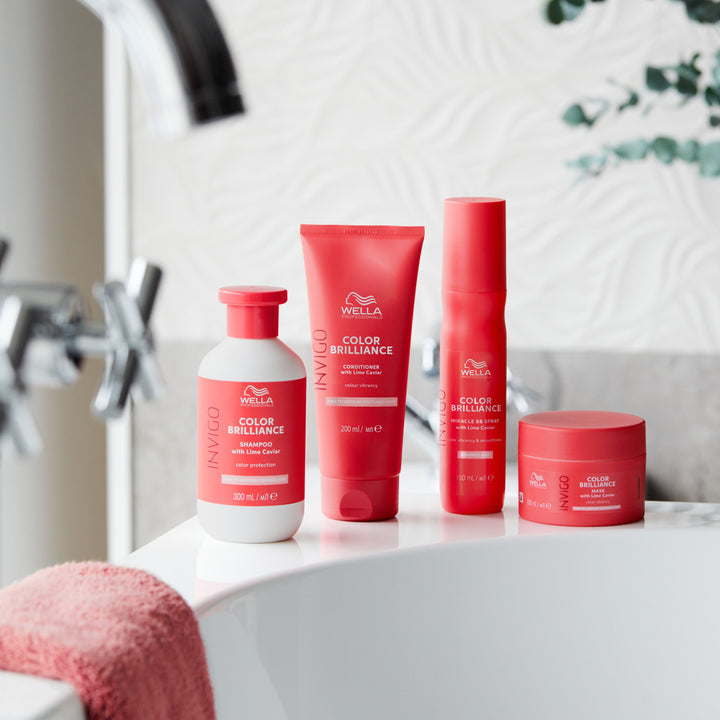 Wella Professionals Invigo Color Brilliance Mascarilla para cabello teñido y grueso 150ml