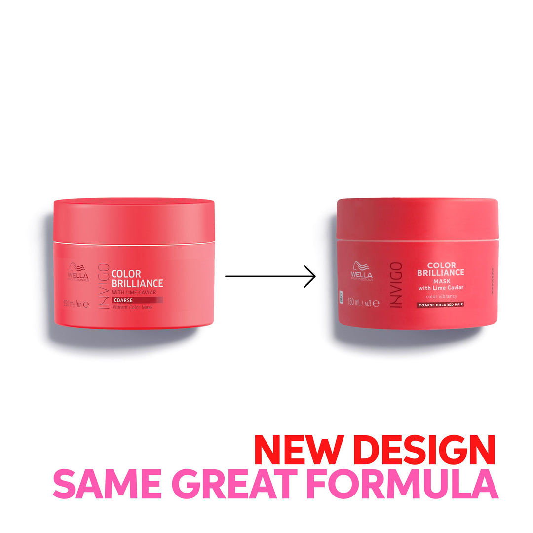 Wella Professionals Invigo Color Brilliance Mascarilla para cabello teñido y grueso 150ml