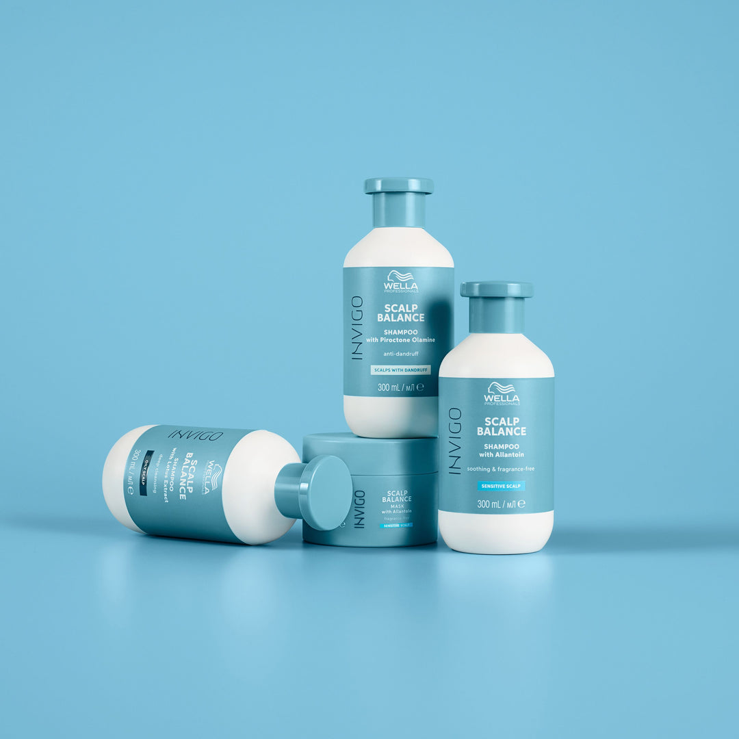 Wella Professionals Invigo Balance Shampooing antipelliculaire purifiant pour le cuir chevelu 300ml