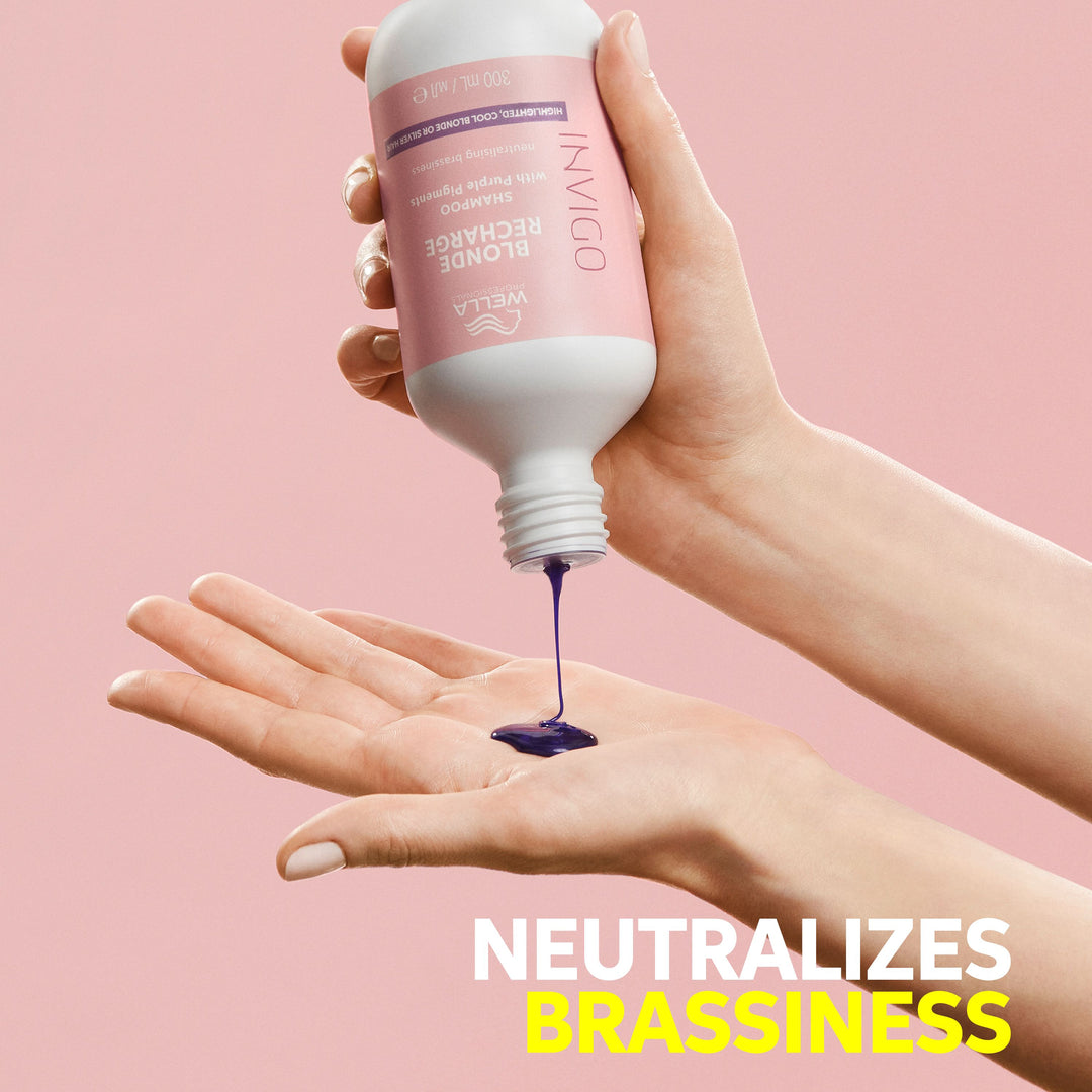 Wella Professionals Invigo Blonde Recharge Champú revitalizante del color 250ml