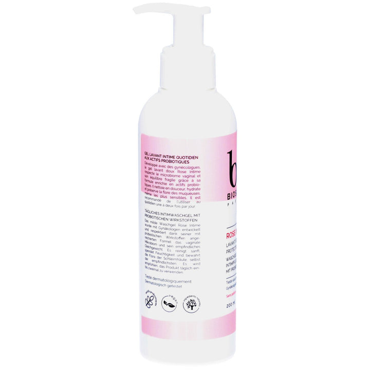 Biosme Intimate shower gel gentle daily use Rose intime 200ml (6.76fl oz)