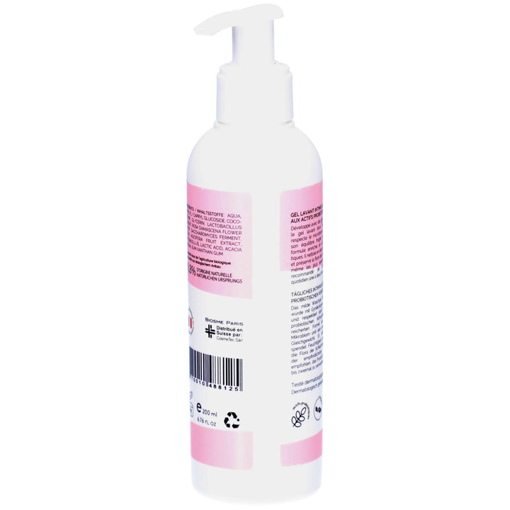 Biosme Intimate shower gel gentle daily use Rose intime 200ml (6.76fl oz)