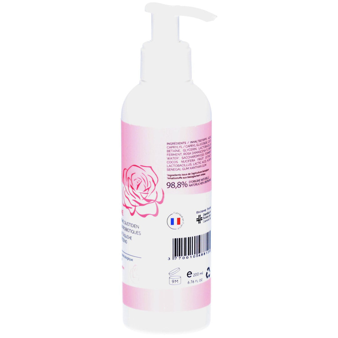 Biosme Intimate shower gel gentle daily use Rose intime 200ml (6.76fl oz)