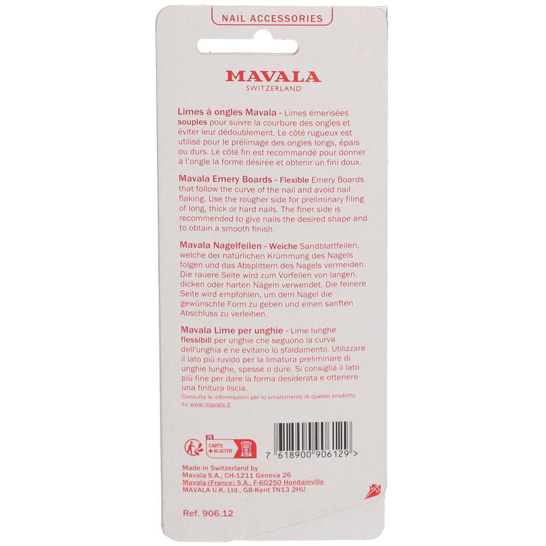 Mavala Set de 8 limas de uñas