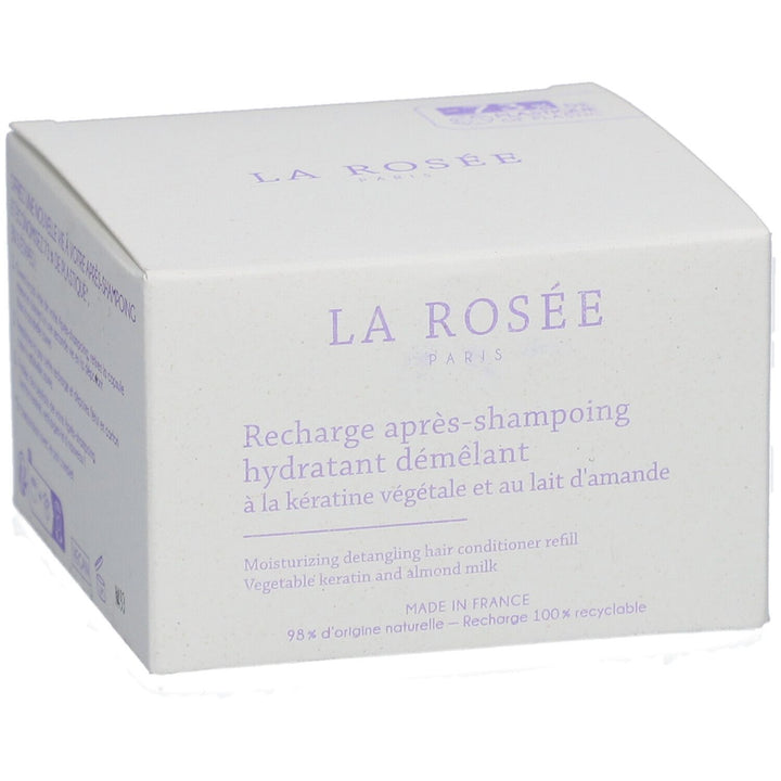 La Rosée Condicionador Capilar Hidratante Desembaraçante Refil com Queratina Vegetal e Leite de Amêndoas 200g