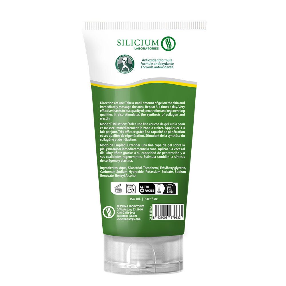 Silicium G5 Gel en tube pour les articulations et la peau 150ml