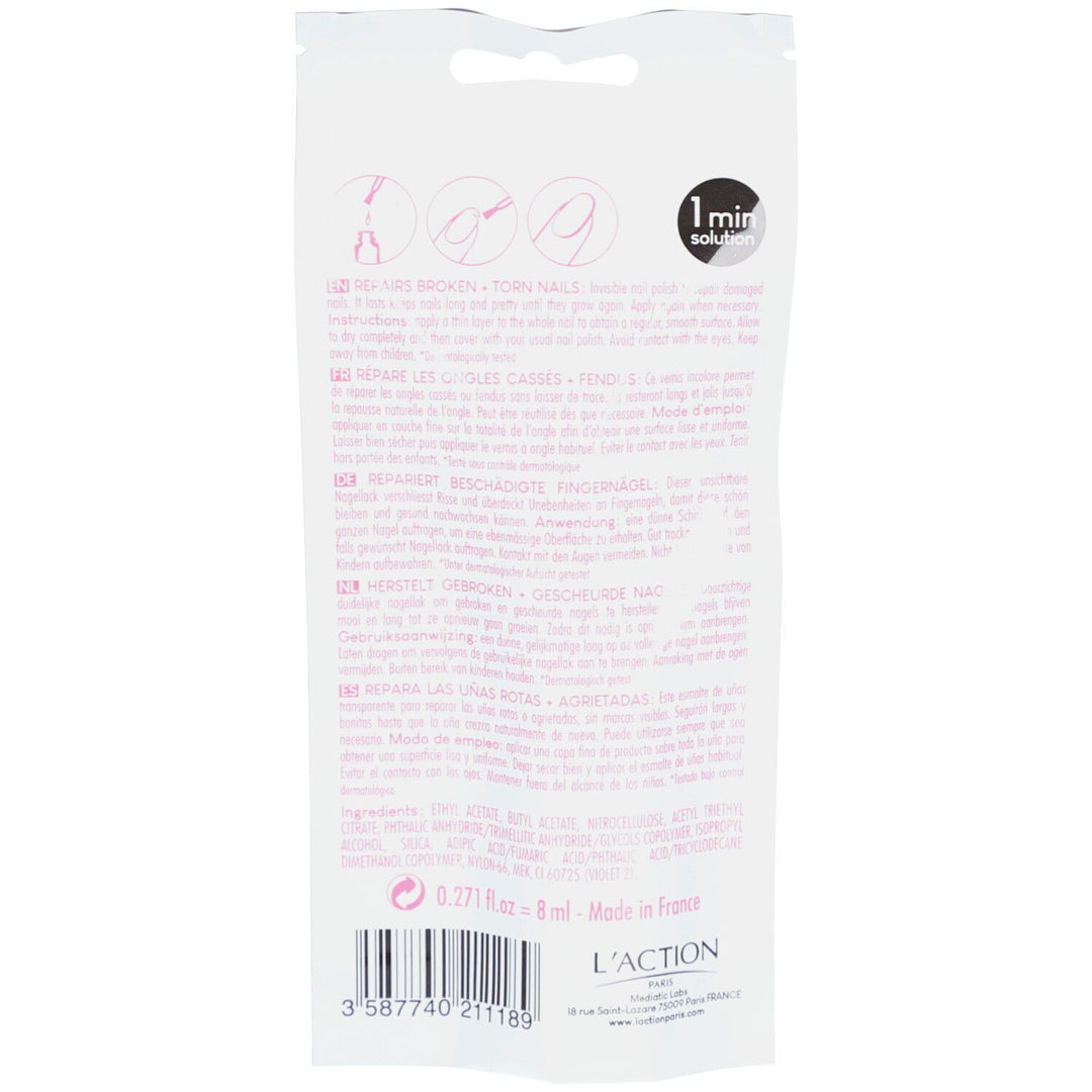 L'Action Cosmetique Mediatic Réparateur rapide pour ongles cassés 8ml