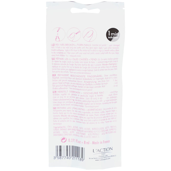 L'Action Cosmetique Mediatic Réparateur rapide pour ongles cassés 8ml