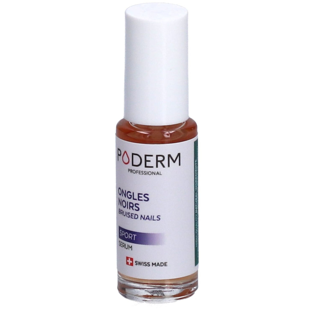 Poderm Fortifying Serum Oil Black, traumatized nails 8ml (0.27fl oz)