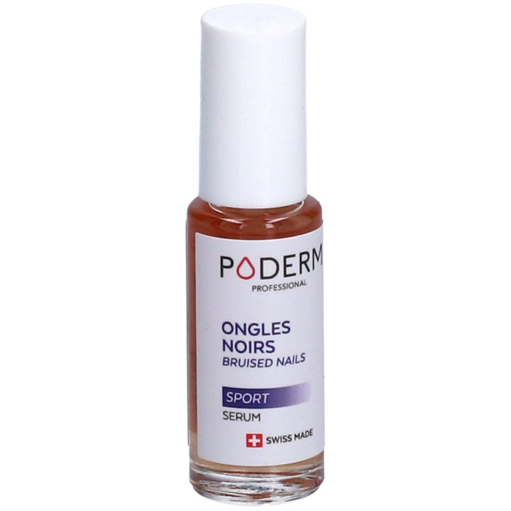 Poderm Fortifying Serum Oil Black, traumatized nails 8ml (0.27fl oz)