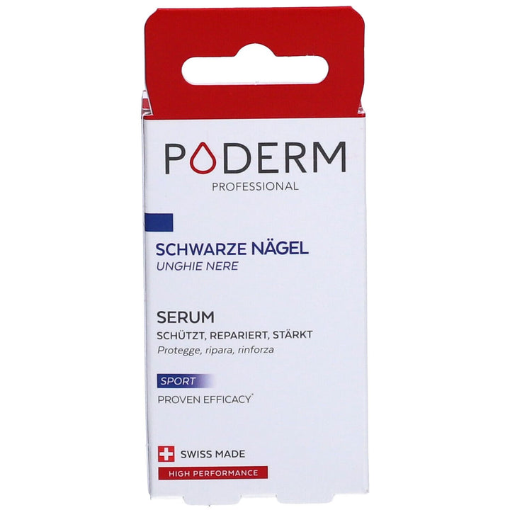 Poderm Fortifying Serum Oil Black, traumatized nails 8ml (0.27fl oz)