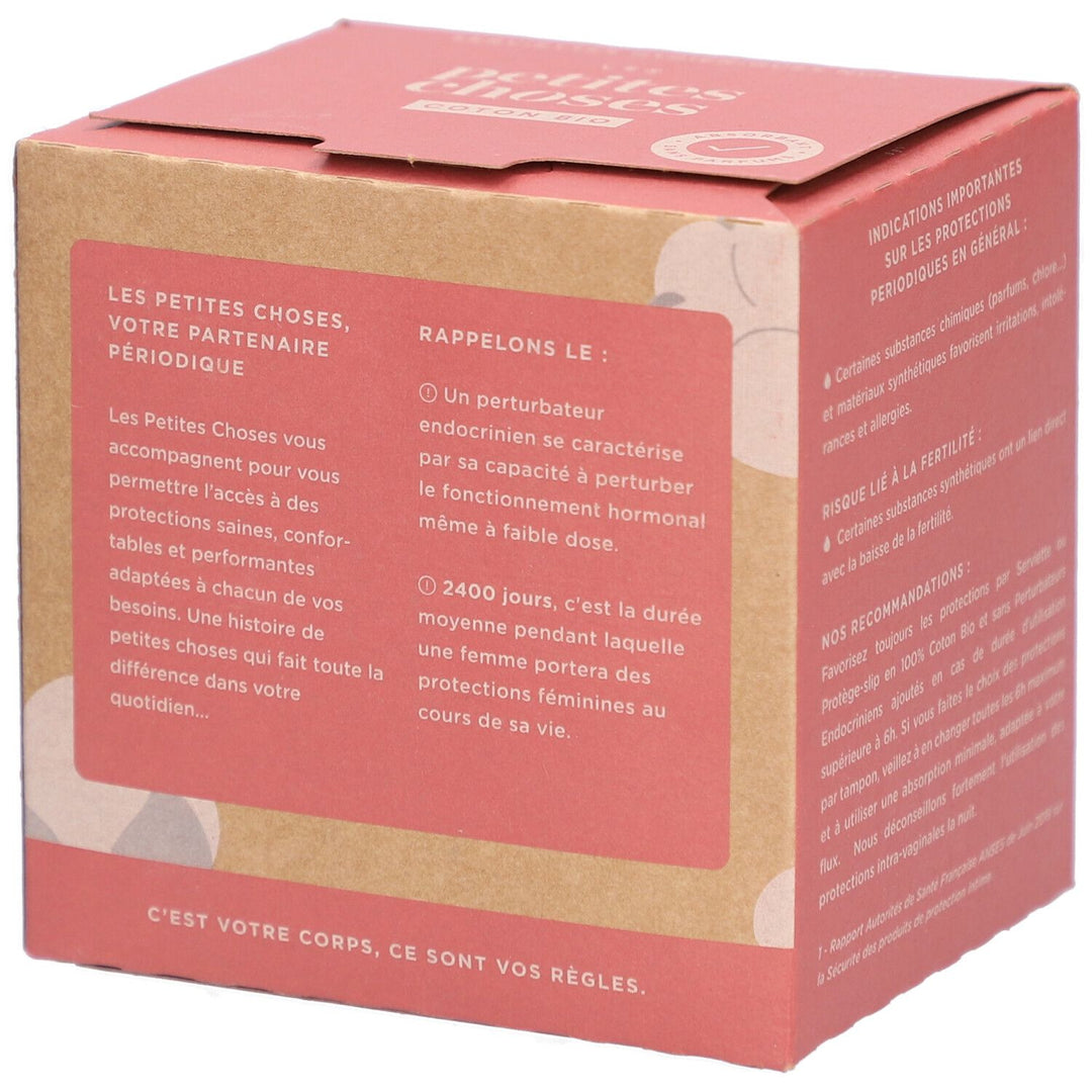 Les Petites Choses Hygiene Night Towels Organic Cotton Box of 10