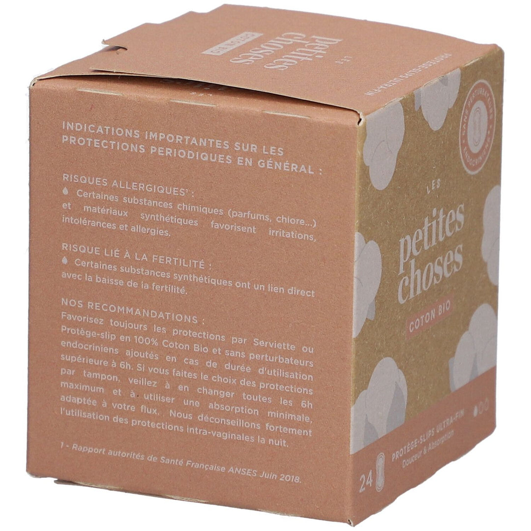 Les Petites Choses Ultra thin Slip cover Organic Cotton Box of 24