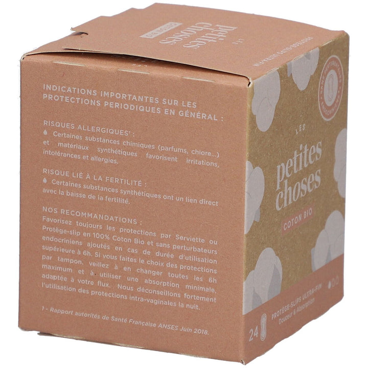 Les Petites Choses Ultra thin Slip cover Organic Cotton Box of 24