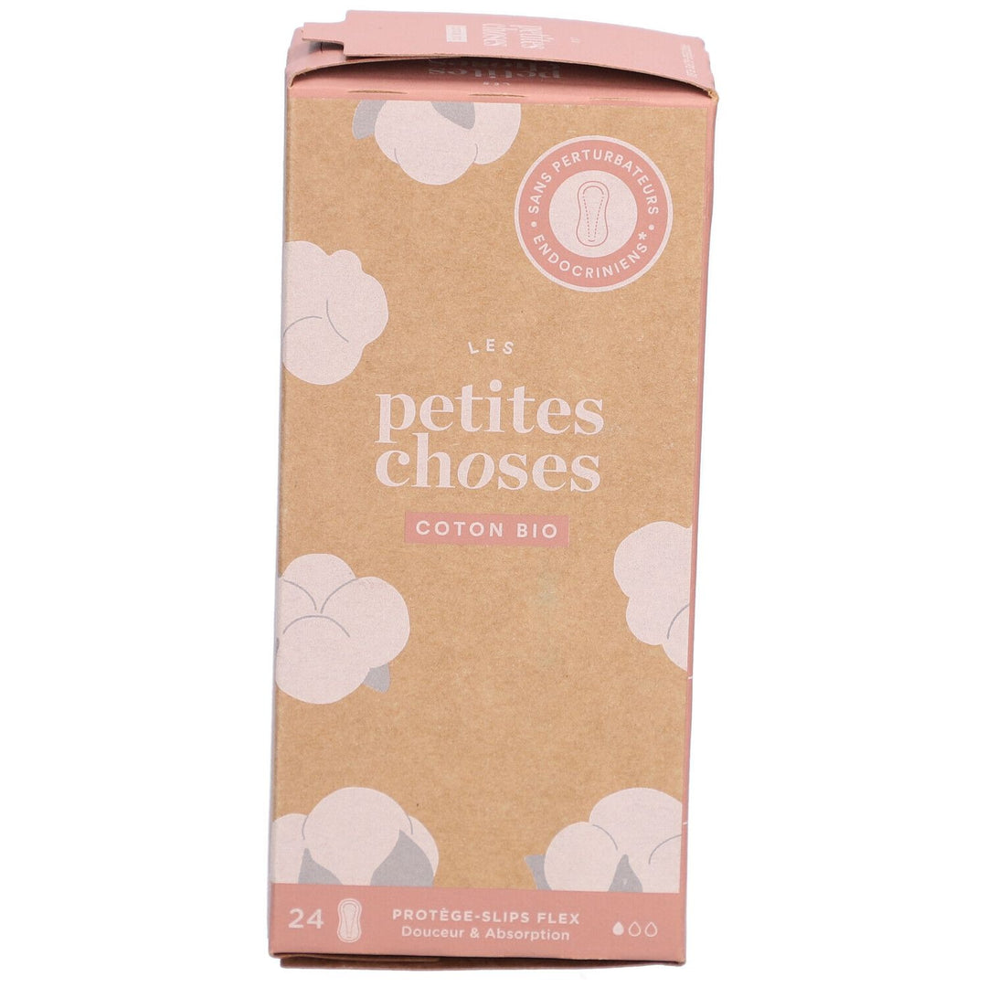 Les Petites Choses Protège-slips Flex en coton biologique, boîte de 24