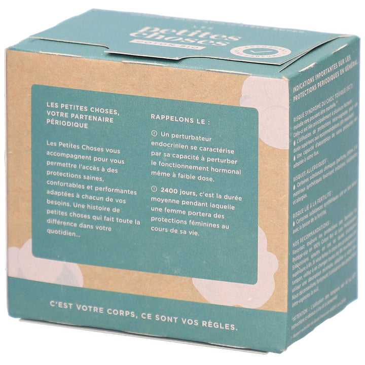 Les Petites Choses Flux Super pads without applicators Bioes cotton Box of 18