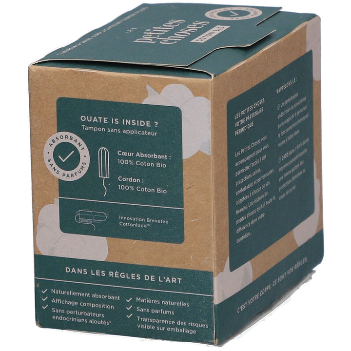 Les Petites Choses Flux Super Plus tampons without applicators Bioes cotton x15