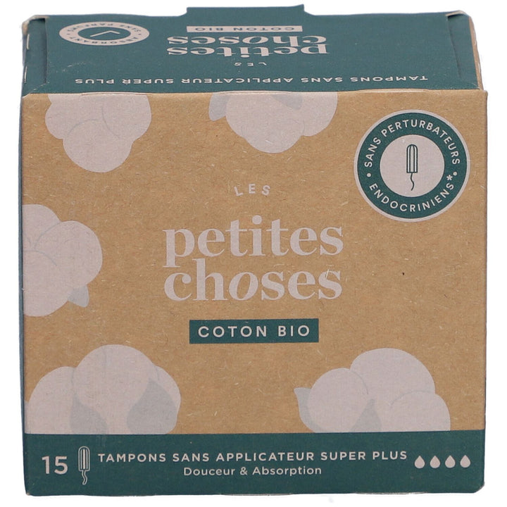 Les Petites Choses Flux Super Plus tampons without applicators Bioes cotton x15