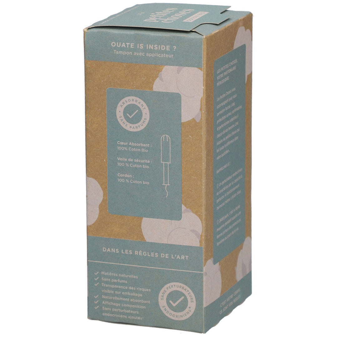 Les Petites Choses Normal Flow Tampons With Bioes Cotton Applicators x16