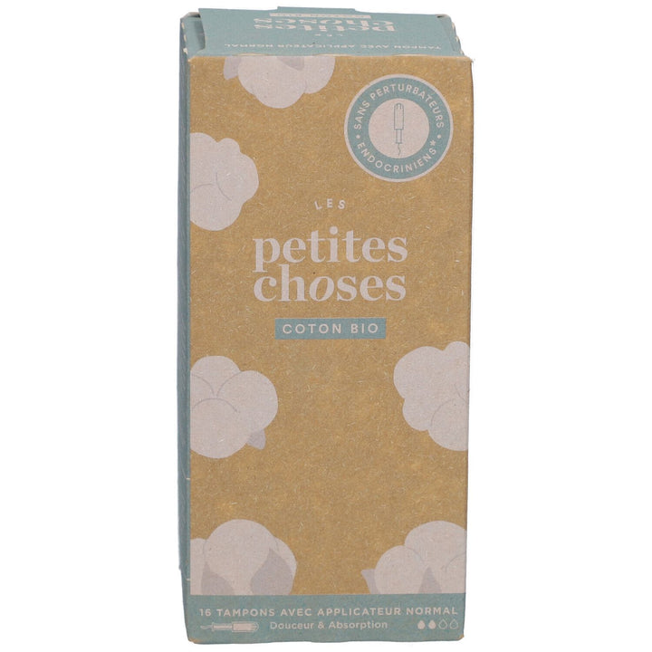 Les Petites Choses Normal Flow Tampons With Bioes Cotton Applicators x16