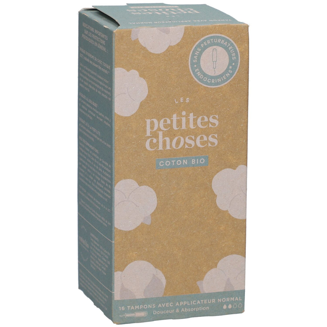Les Petites Choses Normal Flow Tampons With Bioes Cotton Applicators x16