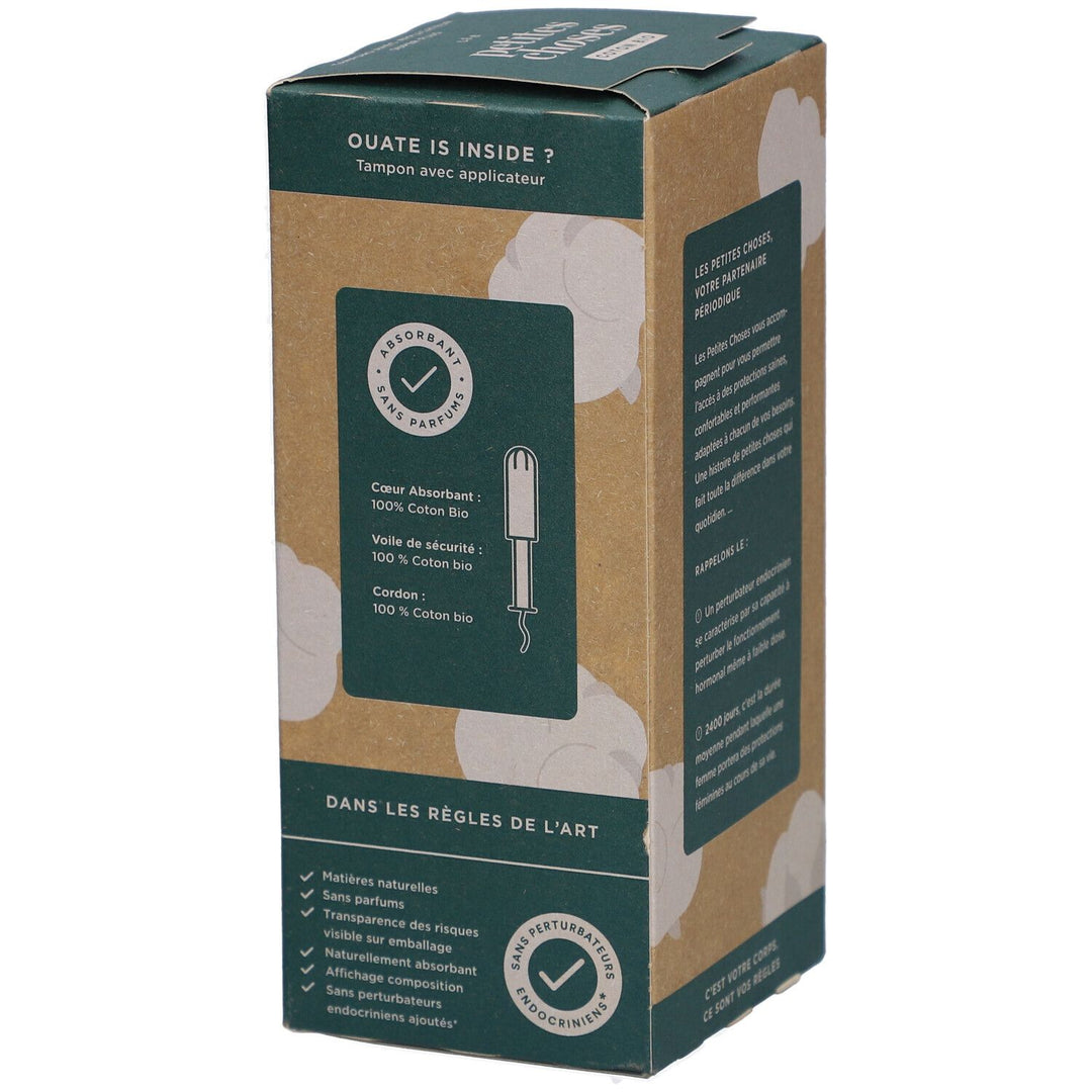 Les Petites Choses Bioes tampons with applicator - Flux Super Plus x14