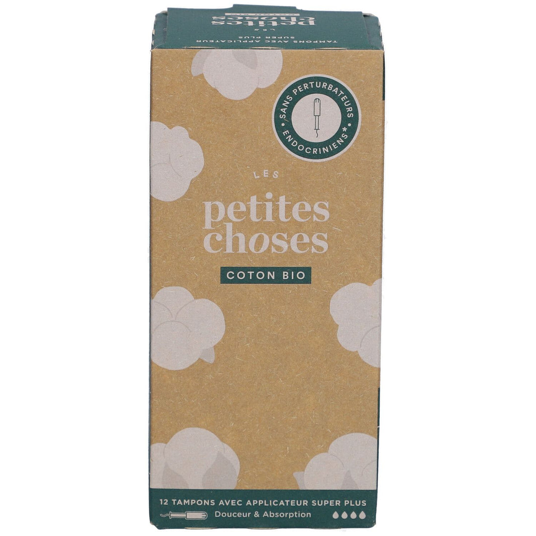 Les Petites Choses Bioes tampons with applicator - Flux Super Plus x14