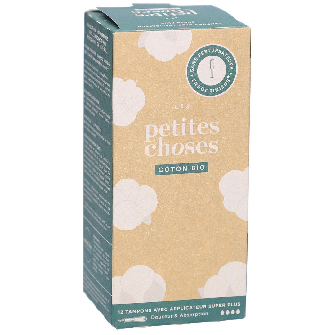 Les Petites Choses Bioes tampons with applicator - Flux Super Plus x14